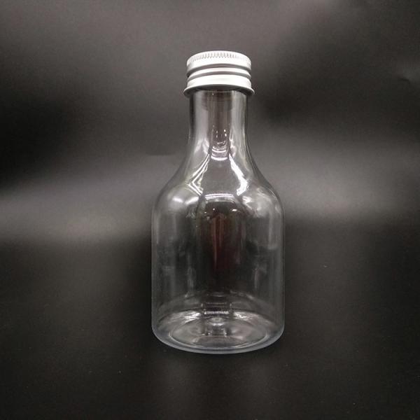 再利用可能な透明な漏れ防止プラスチック製のミルクティーボトル