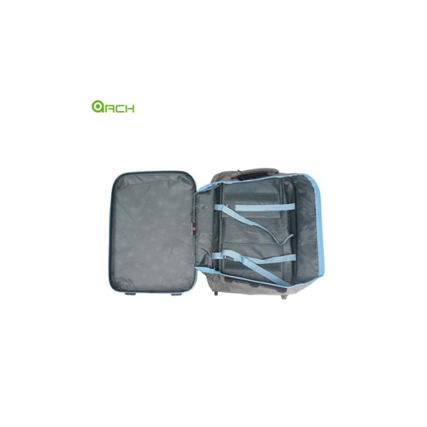 Manufacturer Foldable ABS+PC suitcase Trolley Travel Hard Sided Luggage with Skate wheels