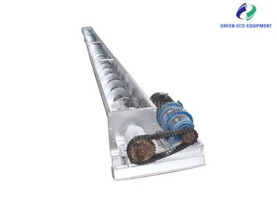 Conveying Loose Materials U Type Screw Conveyor , Durable Sand Auger Conveyor