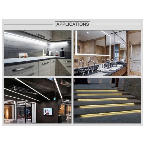 Waterproof Aluminium LED Strip Light Profile T5 Temper Grade 6063