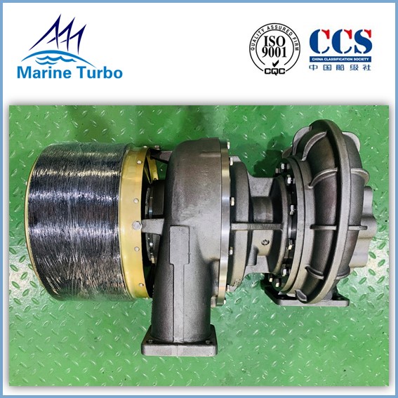 High Pressure Ratio 5.0 Marine Turbocharger Complete In Oil Cooled