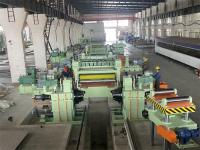 corte automático de 1-6m m a la línea de la longitud para la alimentación serva de la longitud del indicador de la hoja de acero media de la bobina