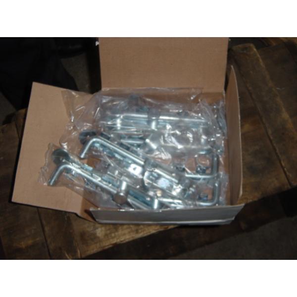 Galvanized Door bolts/latch DL602, lock for door Size: 120mm-300MM
