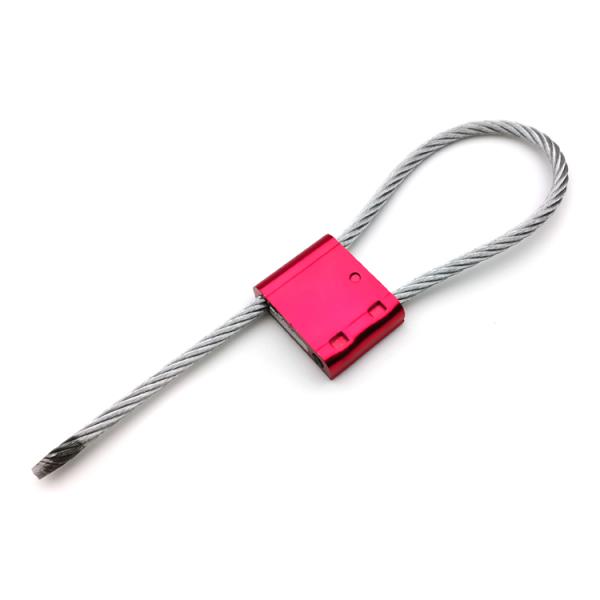 300mm Length 14.3KN Pull Tight Cable Seal Container Wire Seal 5.0mm Diameter