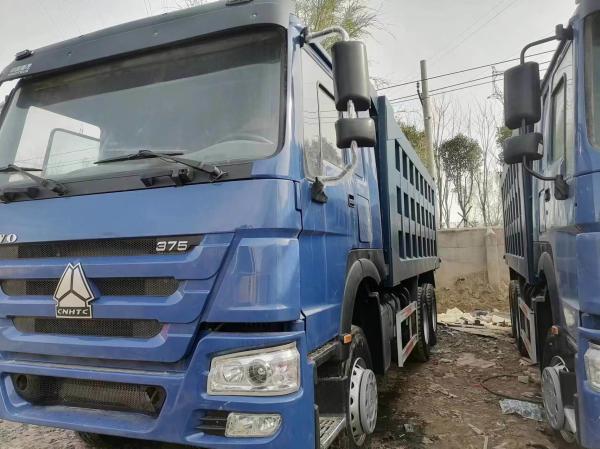 Dump Truck 30t HOWO 8X4 Heavy Duty Used Sinotruck Super Drive 375HP 12 Wheel 40t
