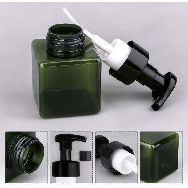 Bouteille légère de distributeur de pompe de mousse pour des couleurs de variété de gel de douche de shampooing