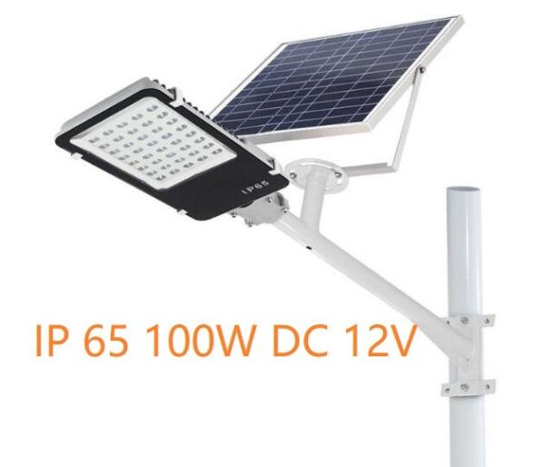 100W DC 12V Energy Efficient Street Lighting , LED Street Lamp With Long Working Hours