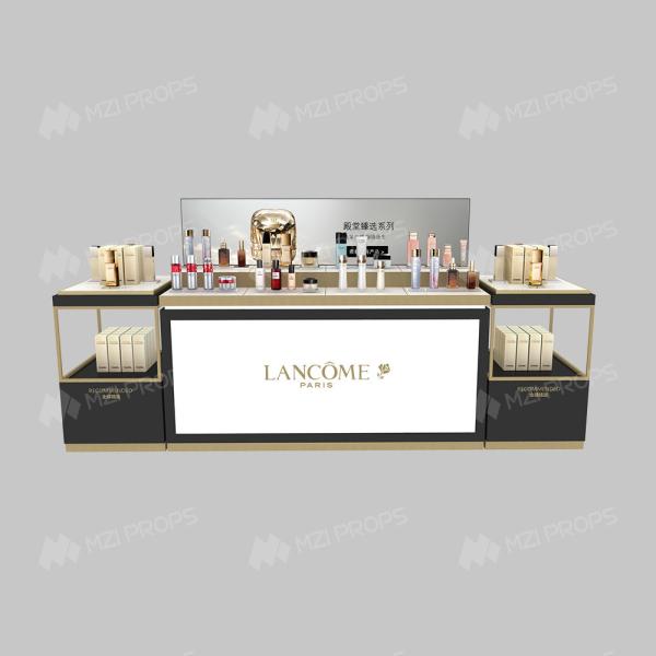 Perfume Display Shelf  Central Hall Cabinet for Skincare Display Stand and Cosmetic Store Interior Design