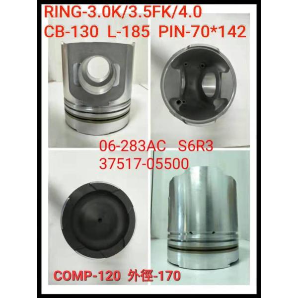 S6R2-MPTK3 Mitsubishi Heavy Industries Spare Parts S16R2 S12R2 37517-05500 Piston