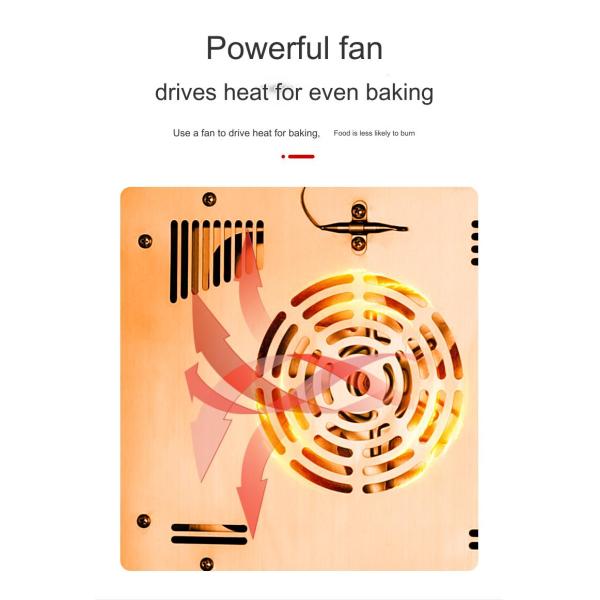 Bread Bakery Machine Fully Automatic Electric Heating Sweet Potato Roasting Oven 220V