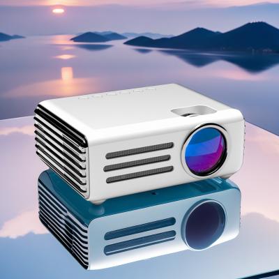 T3 White Smart Portable Projector Android 9.0 1080P Mini Projector For Home
