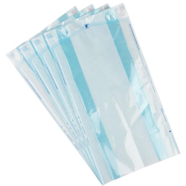ETO Beauty Salon 90*260mm Self Sealing Sterilization Pouch