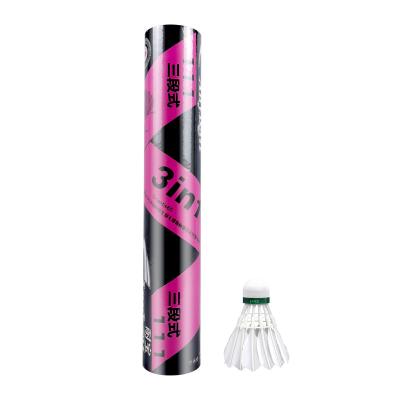 3in1 Flex Feather Badminton Hybrid Shuttlecock For Sports Training Play