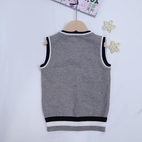 Stock Kids Clothes School Uniform Sweater Primary School Kids Uniforms Waistcoat Baby Vests