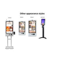 Écran tactile LCD de 27 pouces Kiosque de paiement en libre-service Qr scanner / lecteur Nfc