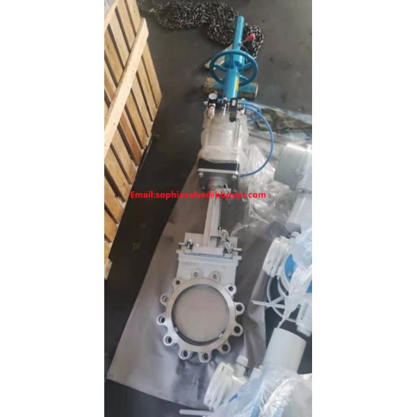 cast steel JIS 10K knife gate valve