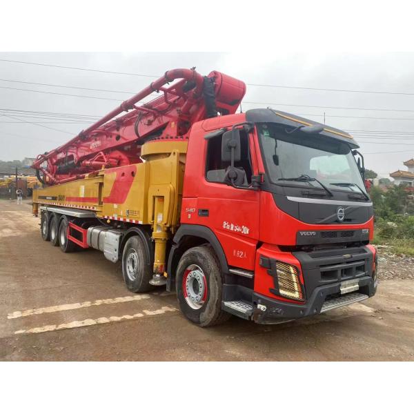 2021 Model Used Concrete Boom Pump 68m VOLVO Chassis Sany 1100 Working Hours