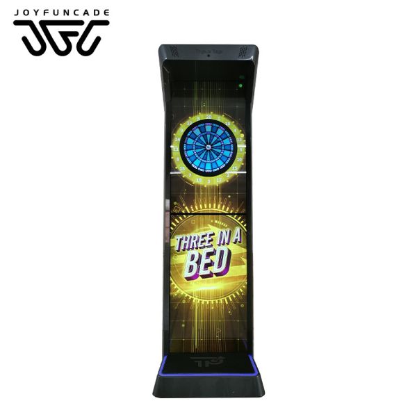 49-Inch Dual Screen LED Electronic Dart Board Machine Arcade Machine Commercial Coin-Operated Electronic Dart Board with LED Lights for Bars