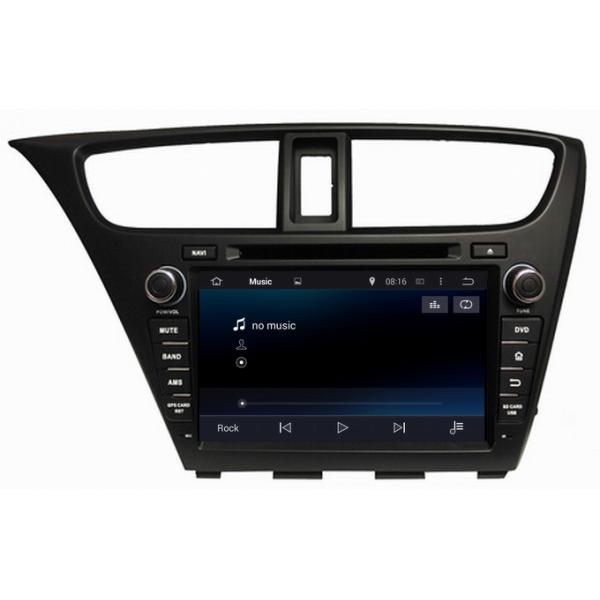 Ouchuangbo Pure Android 4.4 GPS Navigation Stereo System for Honda Civic 2014 DVD 3G Wifi