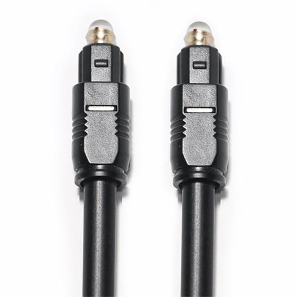Cabo de áudio digital óptico OD4.0 macho para macho Toslink cabo para home theater, barra de som, TV e mais 1,2 M 2,4 M 3 M Mais