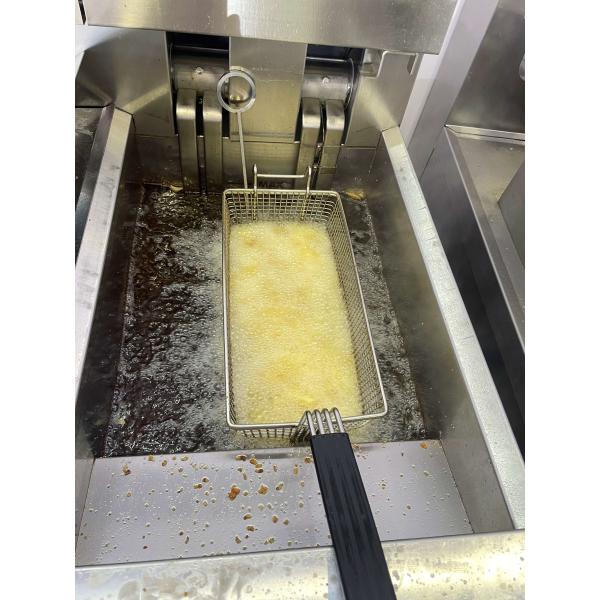 Electric chicken fryer machine commercial Fast Food Pressure Potato Chips Snacks Double Tank