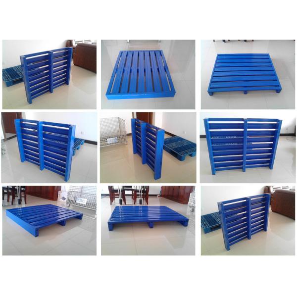 2-way entry storage steel pallet warehouse metal pallet