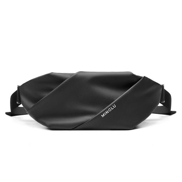 Durável estilo coreano Estilo Mens Sling Bag aceitar logotipo personalizado
