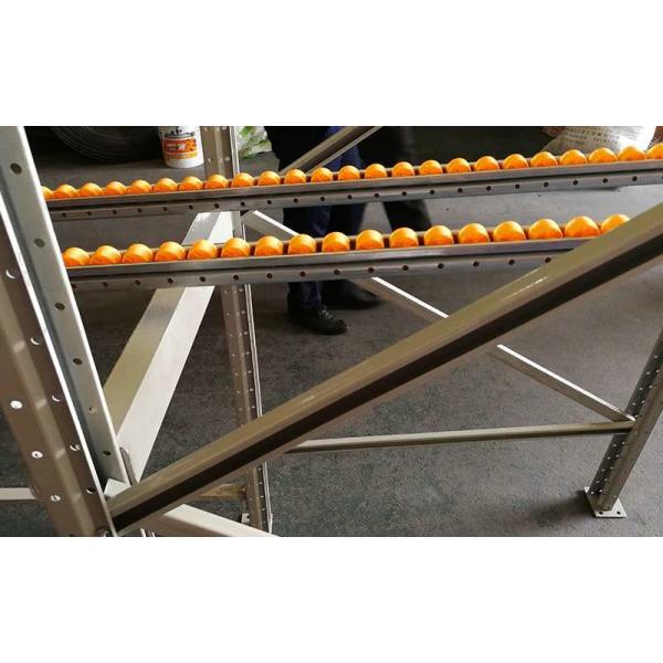 500kg Roller Storage Rack 2500mm Warehouse Roller Rack System