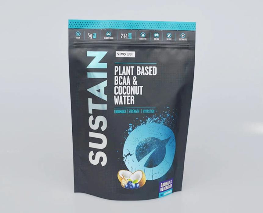 le dessus de la tirette 250g tiennent les sacs rescellables pour l'emballage de noisetiers d'Australie