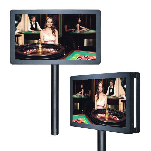 Display LCD de dois lados de 27' de alto brilho com sistema de montagem