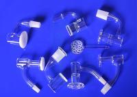 la saucisse commune de quartz de 14mm avec Terp perle le chapeau de carburateur pour la limande Rig Glass Smoking Pipe