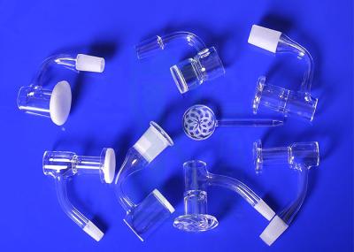 14mm Joint Quartz Banger With Terp Pearls Carb Cap For Dab Rig Glass Smoking Pipe