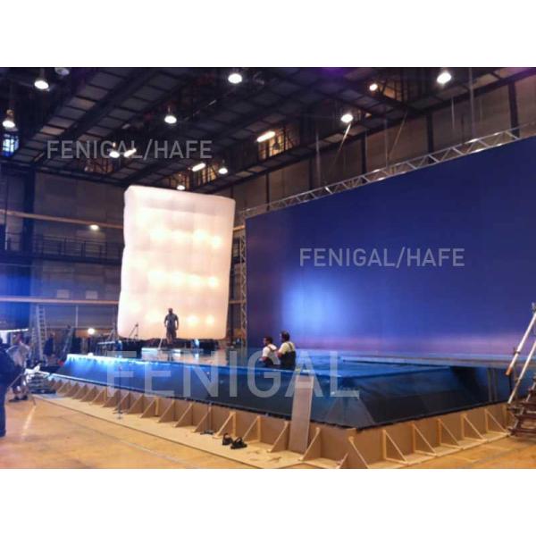 PVC Adjustable Compact 1500pcs Led Balloon Lights For Film Decoration