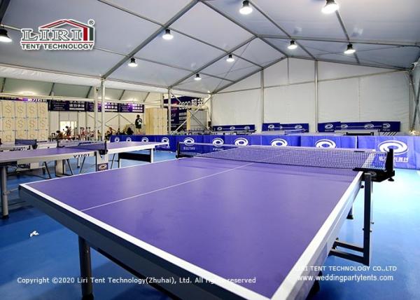 UV Resistant Table Tennis 21m Sport Event Tents With PVC Sidewall