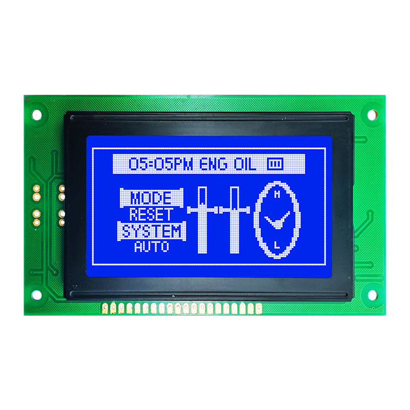 Модуль 128x64 LCD COG 20PIN графический ставит точки дисплей содержания STN голубой