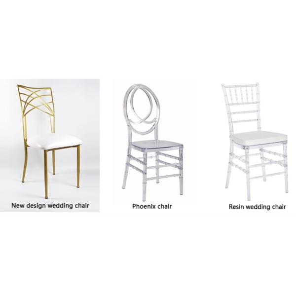 Аксессуары для праздничных палаток оптом Металлические накладываемые мероприятия Свадебный стул Chiavari с подушкой В продаже