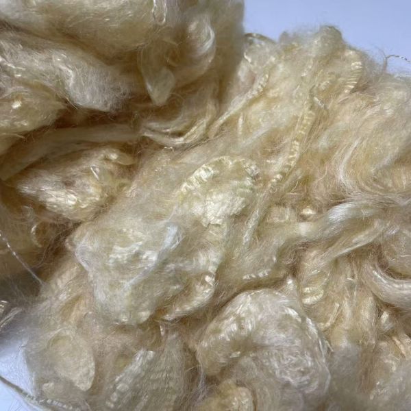 1.5DX51mm Biodegradable Skin-Friendly Soybean Protein Fiber for Textile and Home Applications