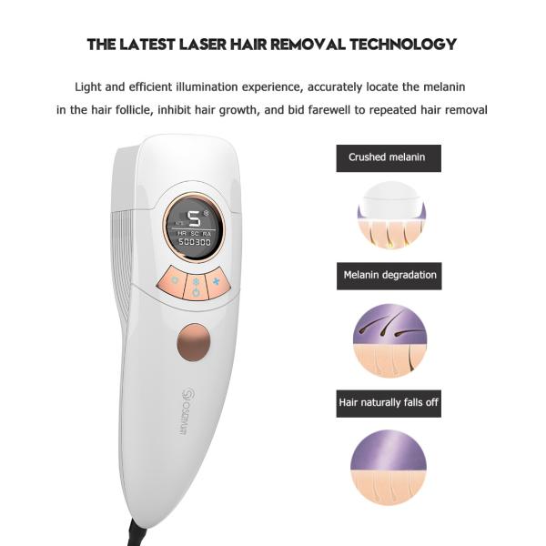 Epilator Permanent Ipl Laser Hair Removal Machine For Boay Bikini Face Underarm