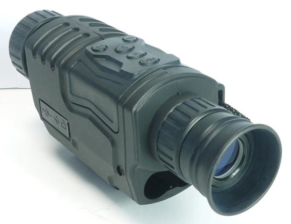 Infrared Hunting Night Vision Monocular Telescope Sports Black Color 200 X 60 X 90mm