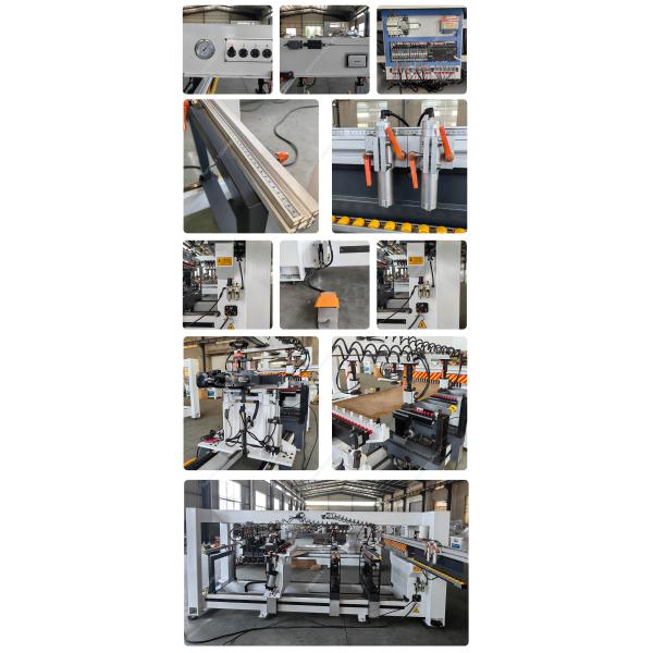 Horizontal Drilling MZB73214 Multi Spindle Line Boring Machine with 21 Bits * 4 Lines