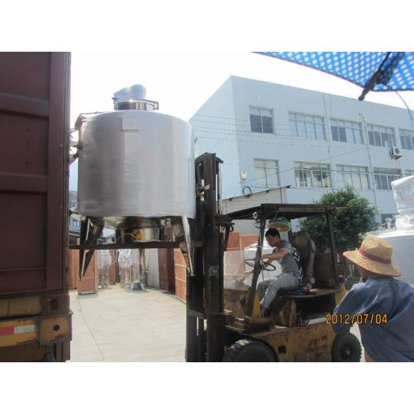 SUS304/316L Резервуар для хранения томатного пюре для хранения фруктовой целлюлозы на производственном предприятии