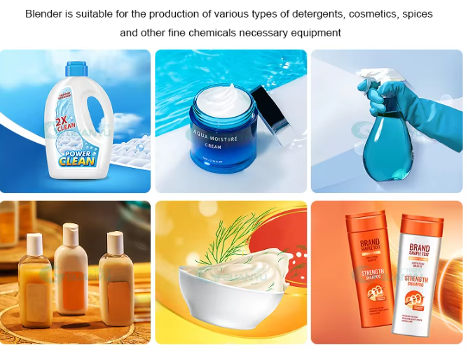 Hot Sale High Quality PLC Controlled Vacuum Ultrasonic Stainless Steel Cosmetic Face Cream Skin Care Emulsifier Machine