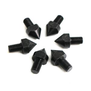 Black Steel CNC Machining Parts Fastener Screws Cutting Milling Turning CNC