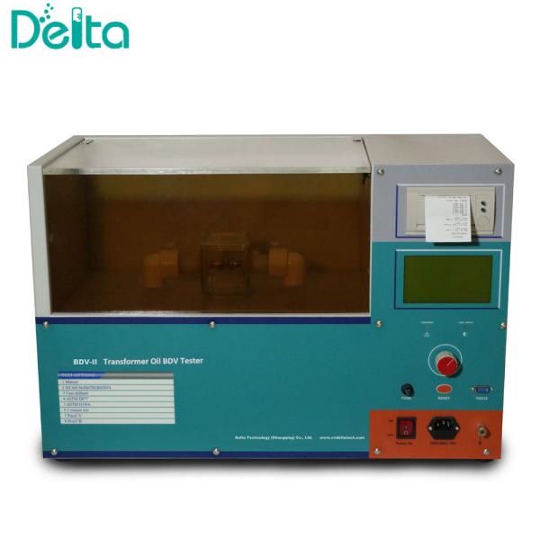 BDV-II горячая продажа 100 кВ ASTM D877 трансформаторный масляный разрыв испытатель напряжения