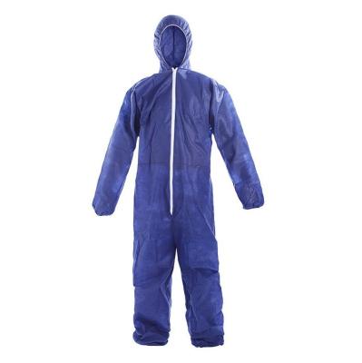 S-5XL Size Blue Disposable Protective Coverall Used In Hospital / Laboratory
