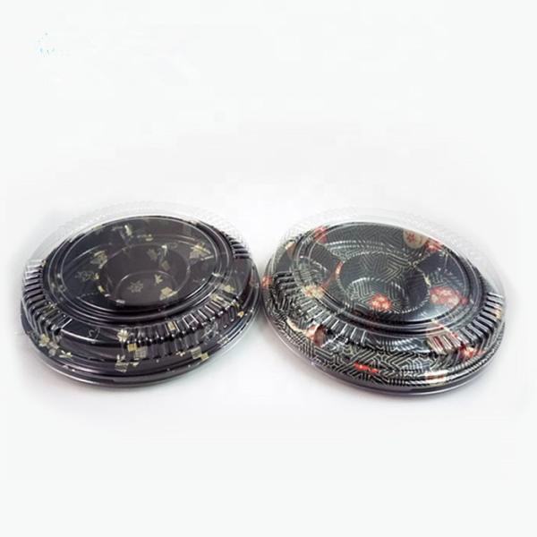 Disposable Paper Tray Biodegradable Containers Pulp Lid Food Packaging Sushi Tray