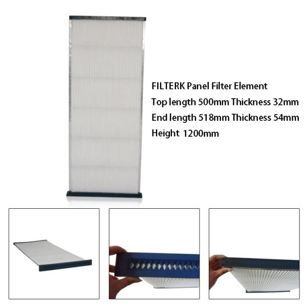 Silo Top Panel filter PG8412 Model  repalcemant for WAM