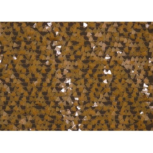 OEM / ODM Embroidery Beaded Lace Fabric for Indoor Ornaments CY-XP0001