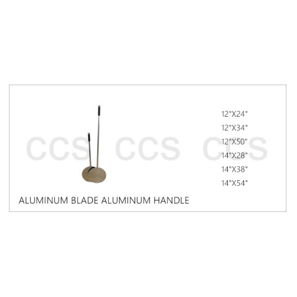 Алюминиевое лезвие Съемная деревянная ручка Лопата для пиццы 83 см Лопата для пиццы Квадратная алюминиевая пицца