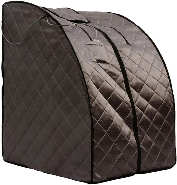 2021 Hot Sales Europe Hot Selling Portable Sauna Smart Infrared Weight Loss Sauna Room Computer Control Panel With Folding Chair